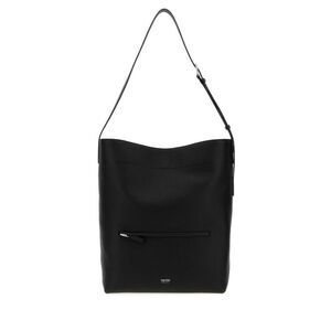 Tom Ford Men Black Leather Shopping Bag